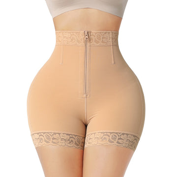 Enlly Mid Waist Shorts Shapewear